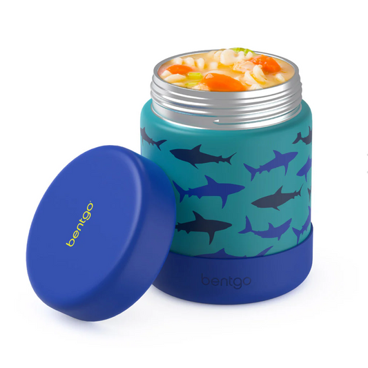 Sharks 🦈| Bentgo Kids Stainless Steel Food Jar
