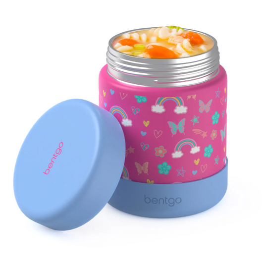 Rainbows and Butterflies 🌈🦋| Bentgo Kids Stainless Steel Food Jar