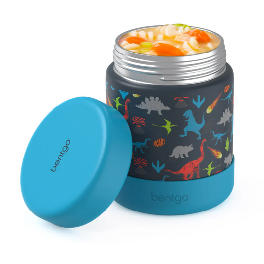Dinosaur 🦖| Bentgo Kids Stainless Steel Food Jar