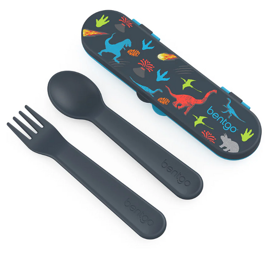 Bentgo Kids | Dinosaur 🦕| Set de Utensilio