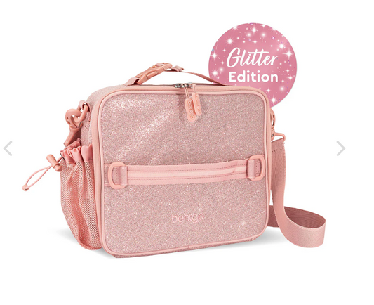 Petal Pink Glitter 🌷| Bentgo Kids Lunch Bag