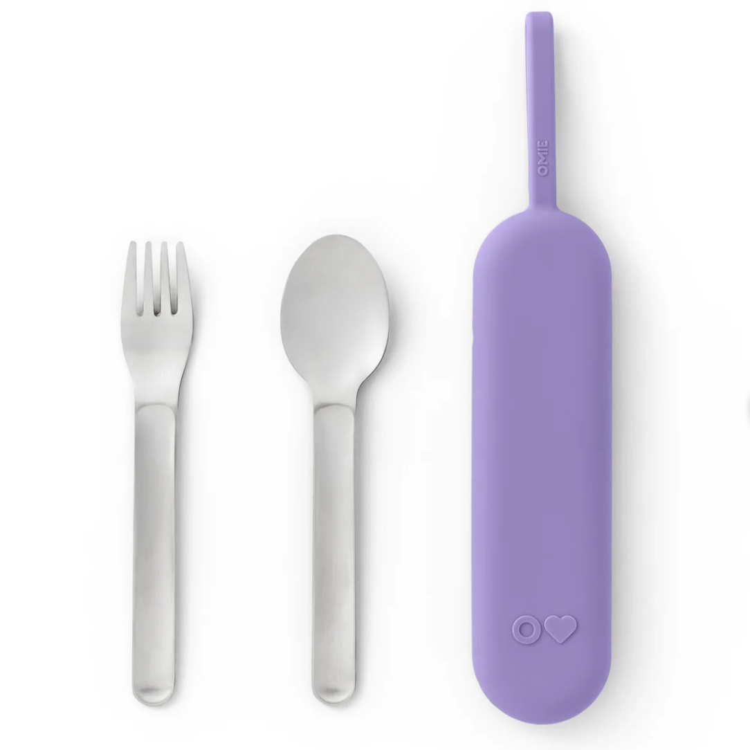 OmieBox UP Pod | Violet 🦄| Set de Utensilio