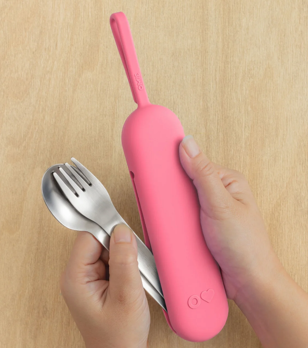 OmieBox UP Pod | Blush 💖| Set de Utensilio