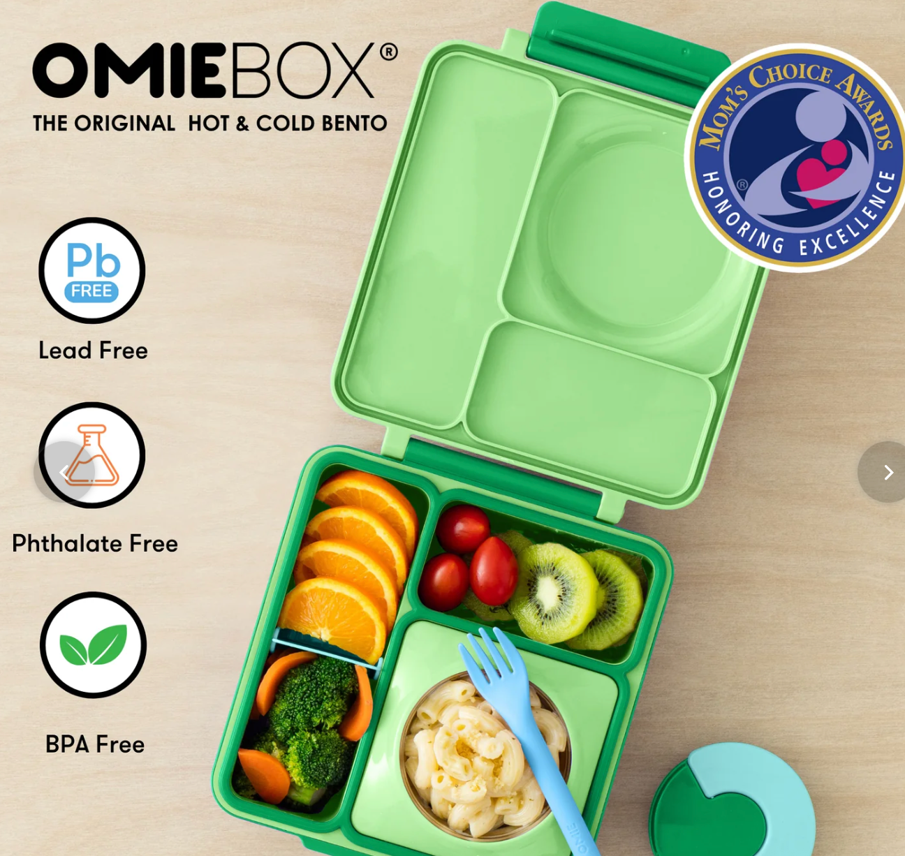 Lonchera OmieBox | Apple Green 🍏