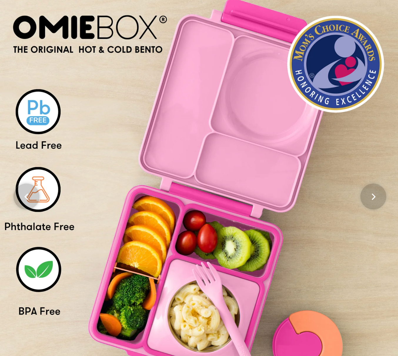 Lonchera OmieBox | Pixie Pink 🦩
