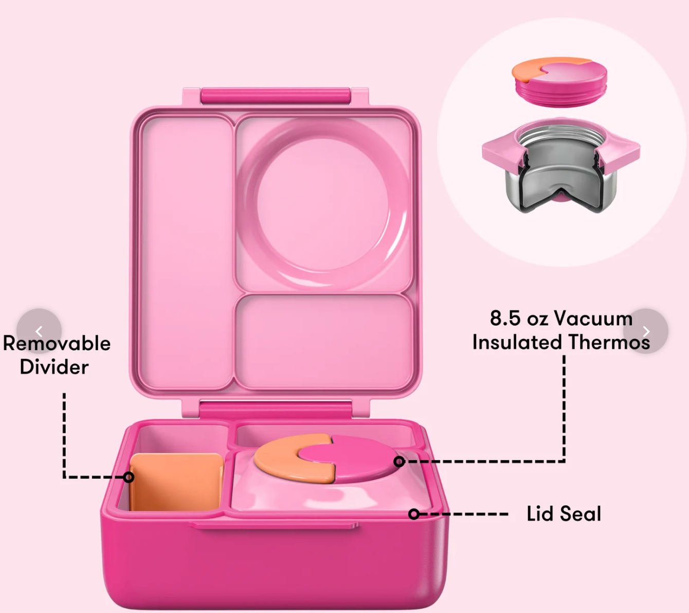 Lonchera OmieBox | Pixie Pink 🦩