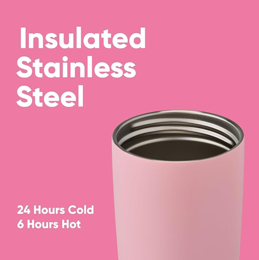 Pucker Up 🎀 | Owala SmoothSip Slider 591 ml | 20 oz