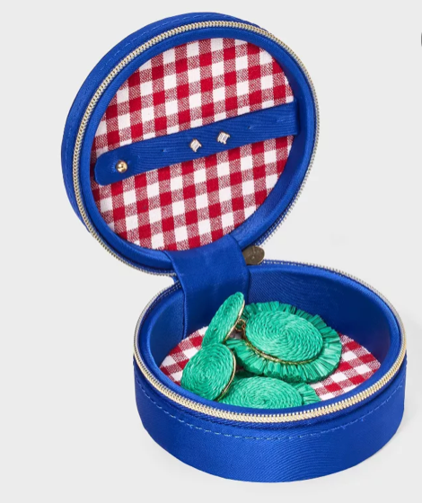 Alajero de Bolsillo Organizador de Viaje | A New Day™ Blue/Red 🦀