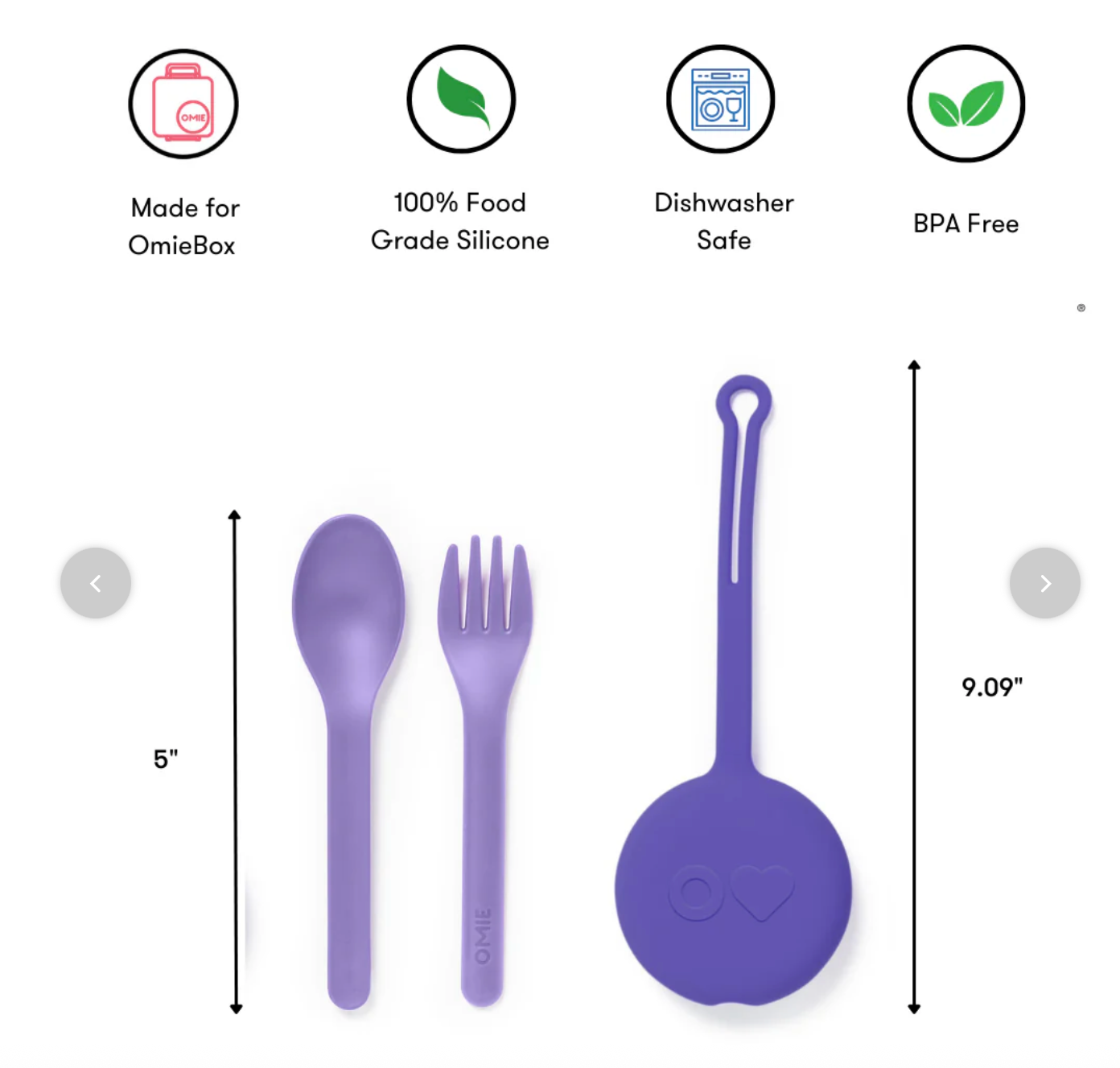 OmiePod Morado ☂️| Utensilios