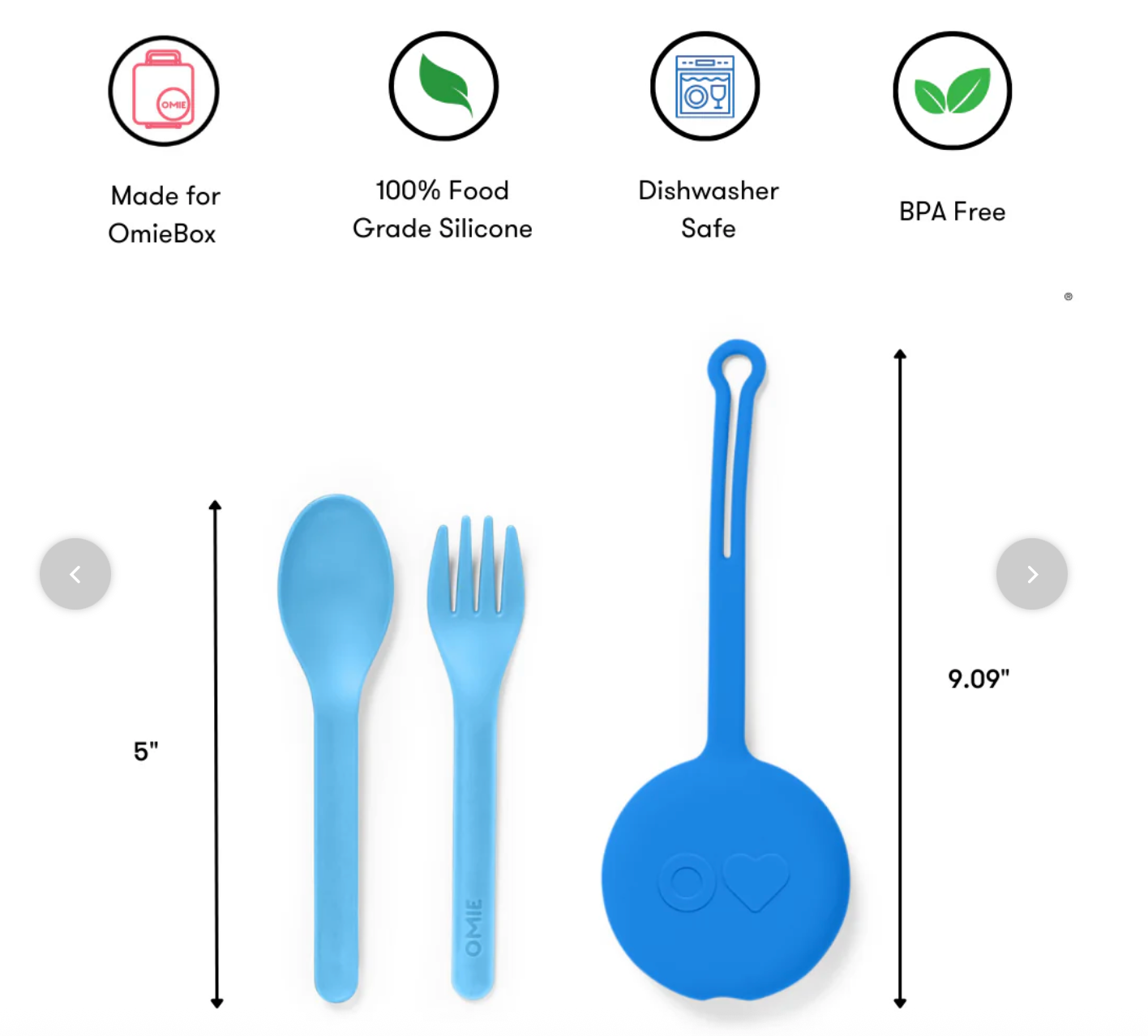 OmiePod Azul 🪁| Utensilios