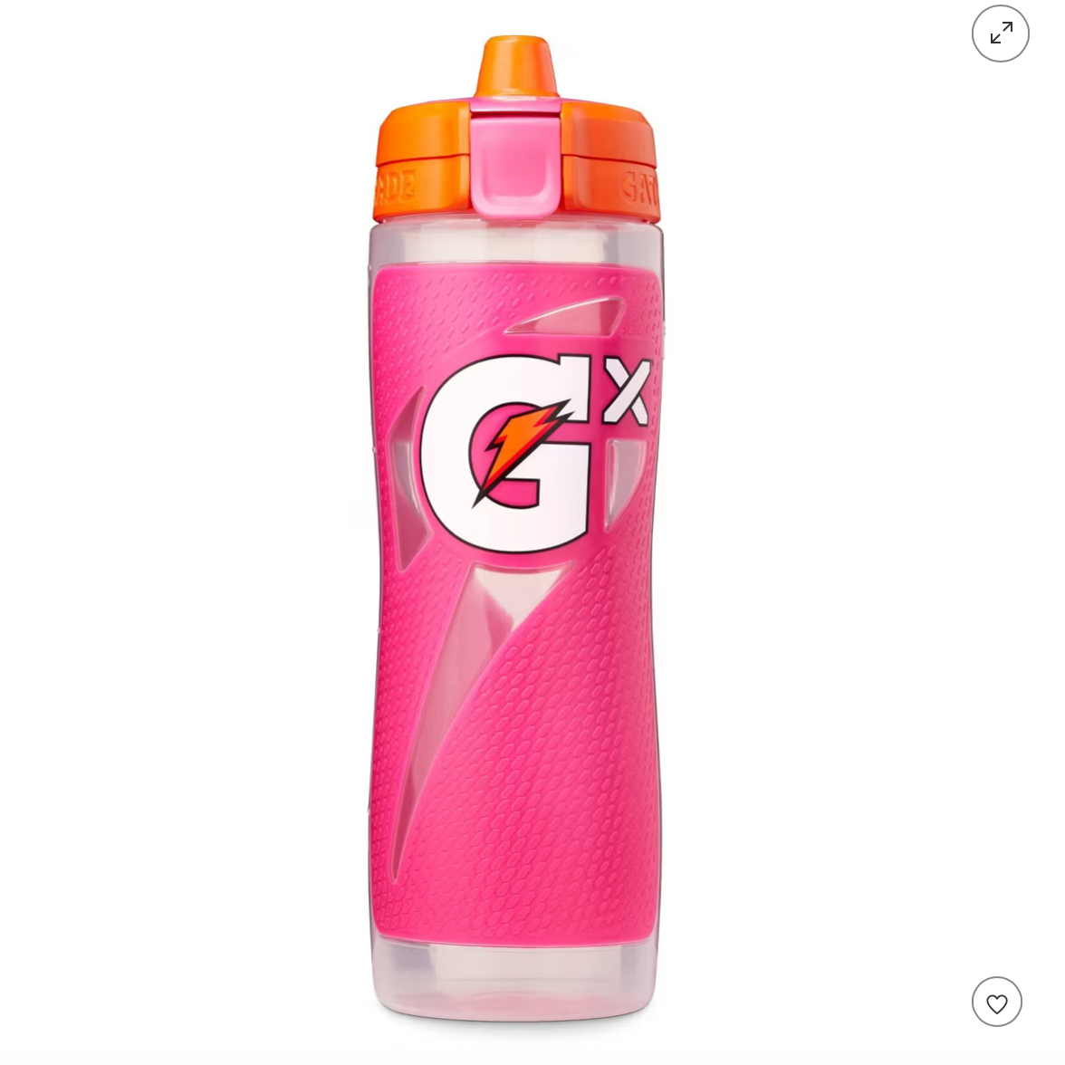 Pink 🌺| Gatorade GX Botella de Plástico 887 ml |30oz