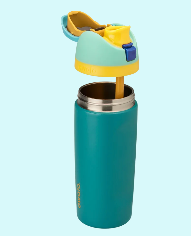 Splishy Splashy 🐸 | Owala Kids' FreeSip 473 ml | 16 oz