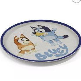 Set de 2 platos Melamina de Bamboo - Bluey