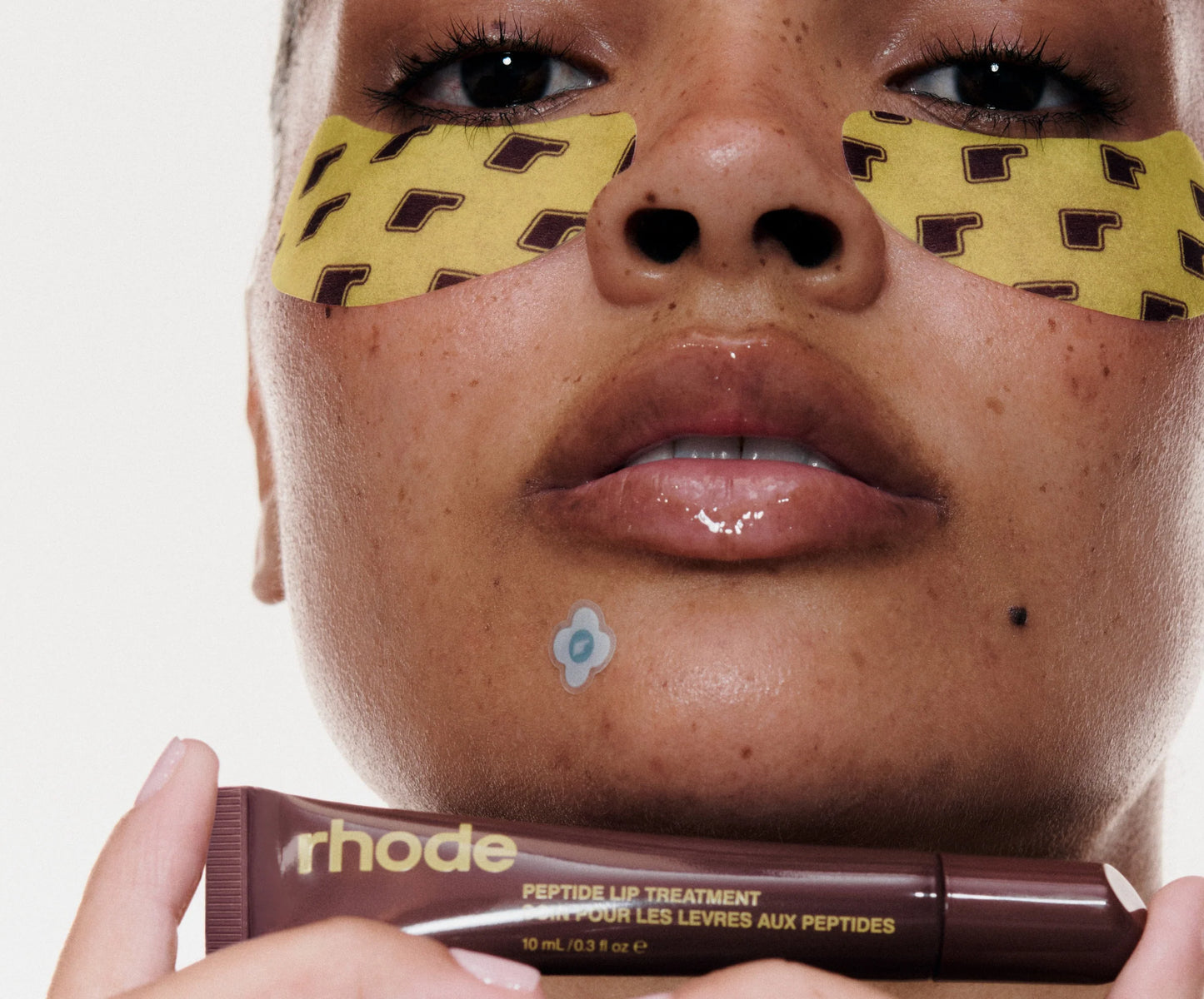 Rhode tratamiento de labios con péptidos | Peptide lip treatment | Caramelized banana 🍌